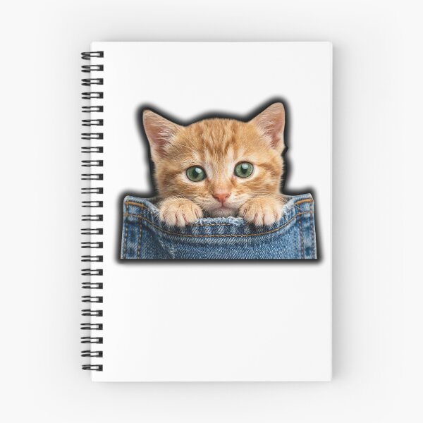 Item preview, Pocketful of Purrs: Cute Ginger Kitten designed and sold by CatstheticShop1.