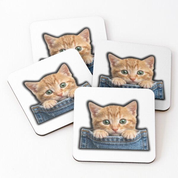 Item preview, Pocketful of Purrs: Cute Ginger Kitten designed and sold by CatstheticShop1.