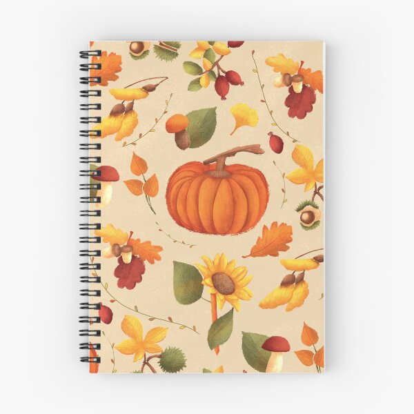 Item preview, Autumn pumpkin pattern designed and sold by natinart.