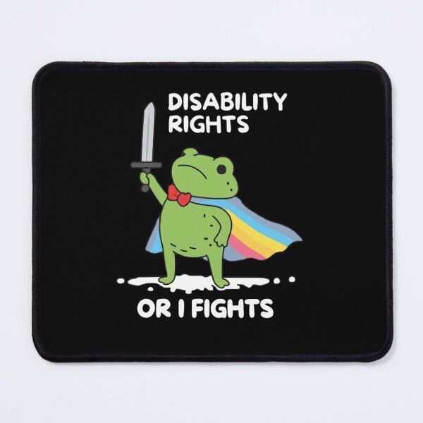 Item preview, Disability Rights Or I Fights Funny Frog Meme designed and sold by haitrieuic96.