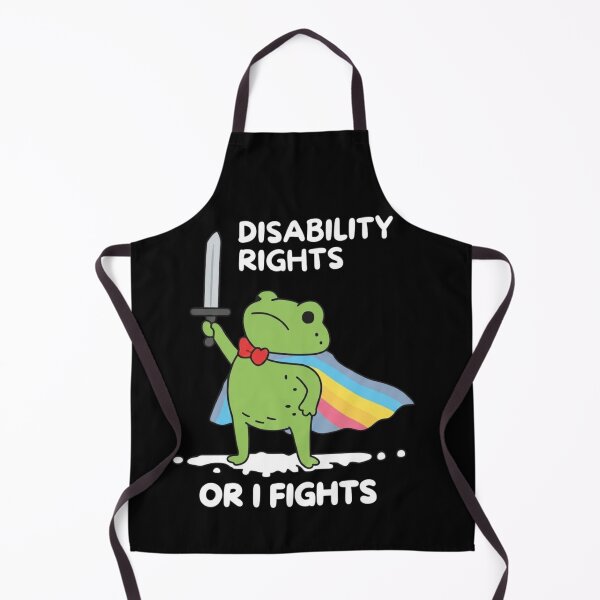 Item preview, Disability Rights Or I Fights Funny Frog Meme designed and sold by haitrieuic96.