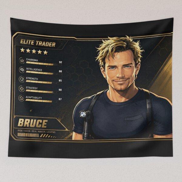 Item preview, Bruce on a trading card designed and sold by angelicamstore.