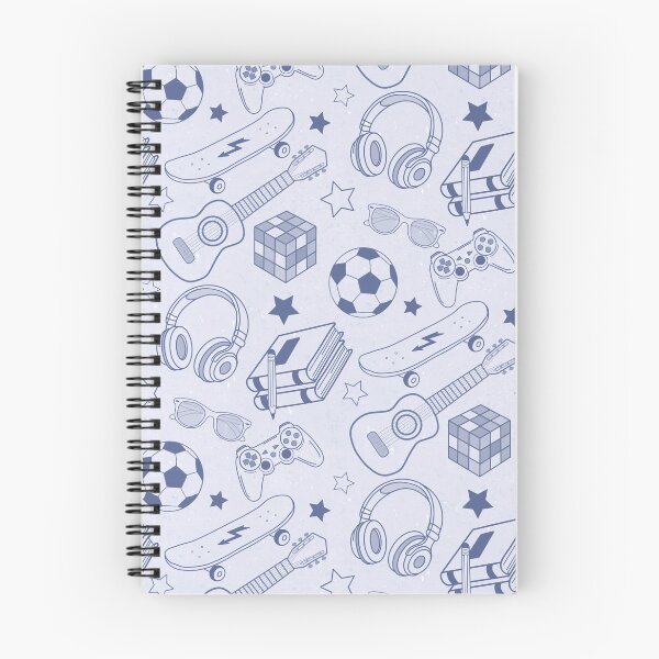 Item preview, Teen Hobbies Doodle Line Art Pattern designed and sold by DaniUK.