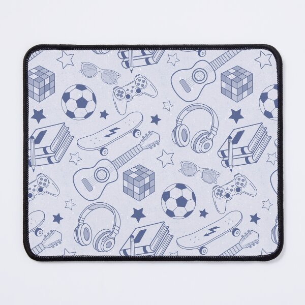Item preview, Teen Hobbies Doodle Line Art Pattern designed and sold by DaniUK.