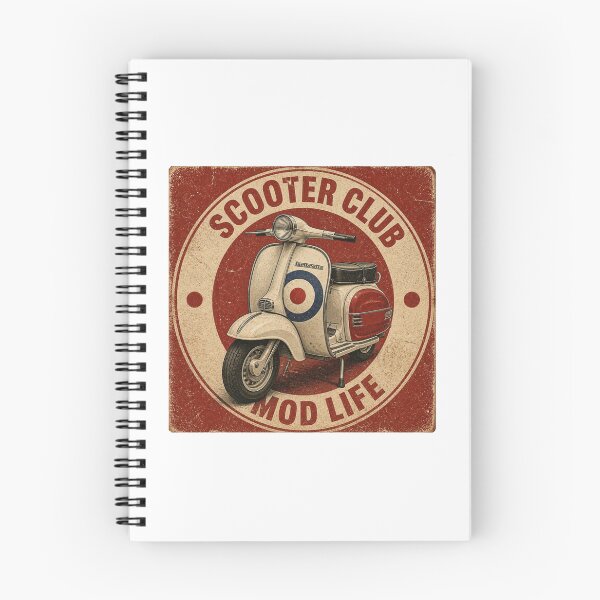 Aperçu de l'œuvre Mods and Scooters. créée et vendue par RetroPaul63.