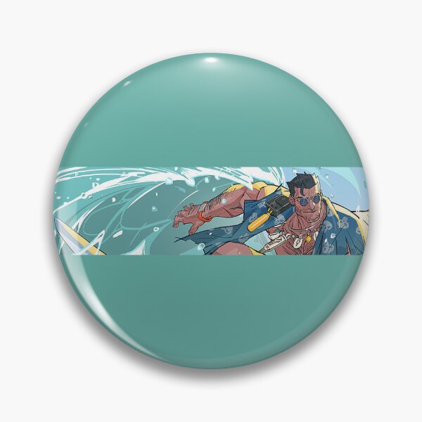 Item preview, Punisher Marvel Rivals summer nameplate sticker designed and sold by Applesaucemeow-.