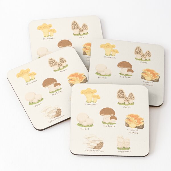 Item preview, Edible Mushroom Field Guide of British Columbia designed and sold by Geta Gato.