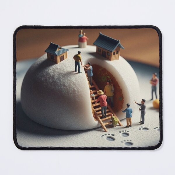 Item preview, Tiny World Inside a Japanese Bun designed and sold by EchoWave11.