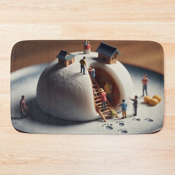 Item preview, Tiny World Inside a Japanese Bun designed and sold by EchoWave11.