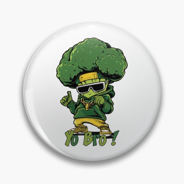 Item preview, YO BRO! - Hip hop broccoli in the kitchen designed and sold by francoisville.