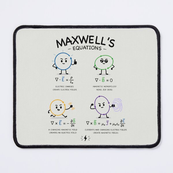 Item preview, Maxwell's equations designed and sold by Javier Narváez Solarte.