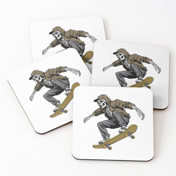 Item preview, Skeleton Skateboarder designed and sold by redblink store.