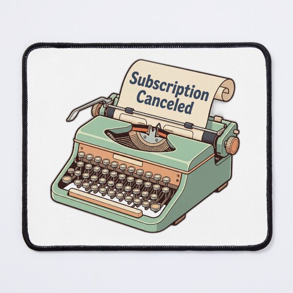 Item preview, Cancel My Subscription To Your Issues Funny Retro designed and sold by ryanguas.