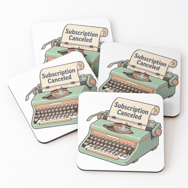 Item preview, Cancel My Subscription To Your Issues Funny Retro designed and sold by ryanguas.