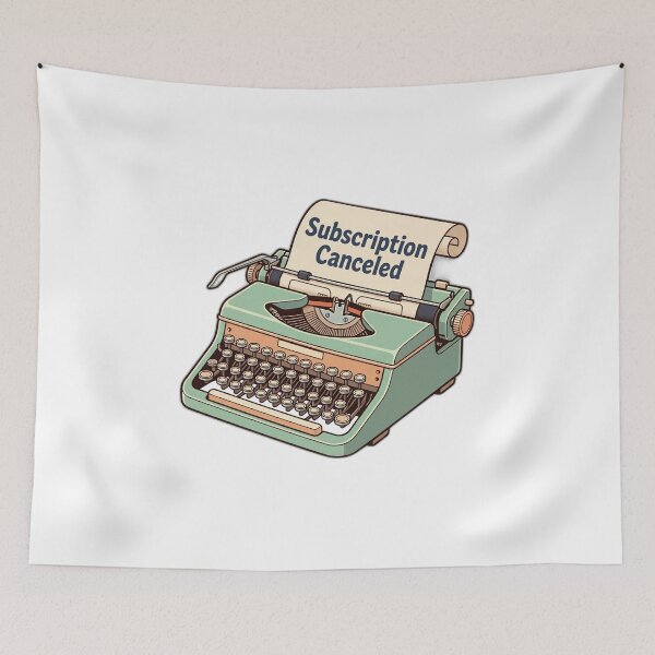 Item preview, Cancel My Subscription To Your Issues Funny Retro designed and sold by ryanguas.