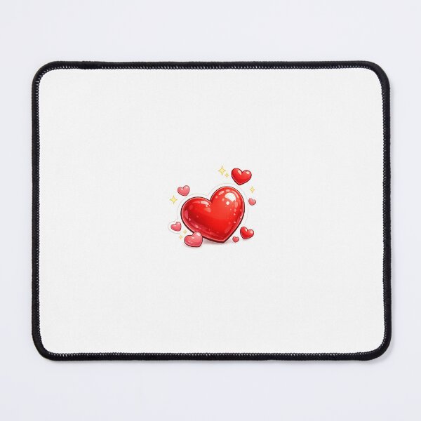 Item preview, Cute Red Heart Sticker | Kawaii Love Heart | Valentine's Day | Transparent PNG designed and sold by Ishratparween11.