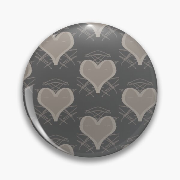 Item preview, Minimalist Earthy Hearts Pattern - Elegant Neutral Gray and Taupe designed and sold by CaramelCo.