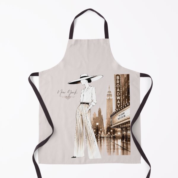 Item preview, Elegant fashion woman- New York- Broadway – Luxury Fashion Art. designed and sold by NewtBoo.
