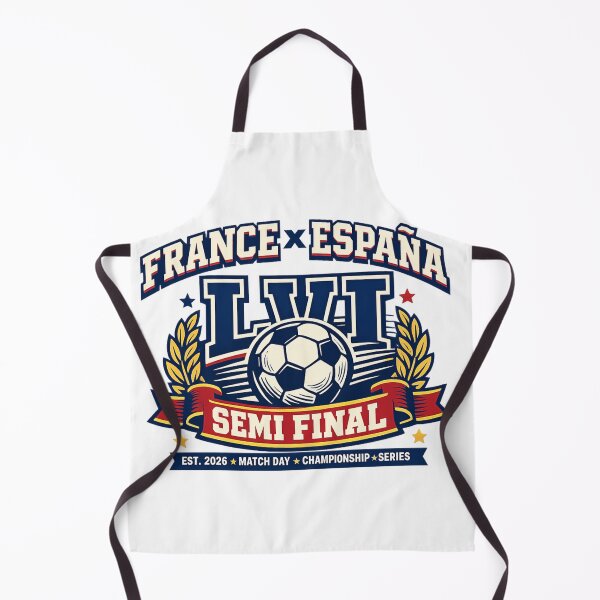 Item preview, France vs España Semi Final Vintage Varsity Soccer Crest T-Shirt designed and sold by Mafiazilla.