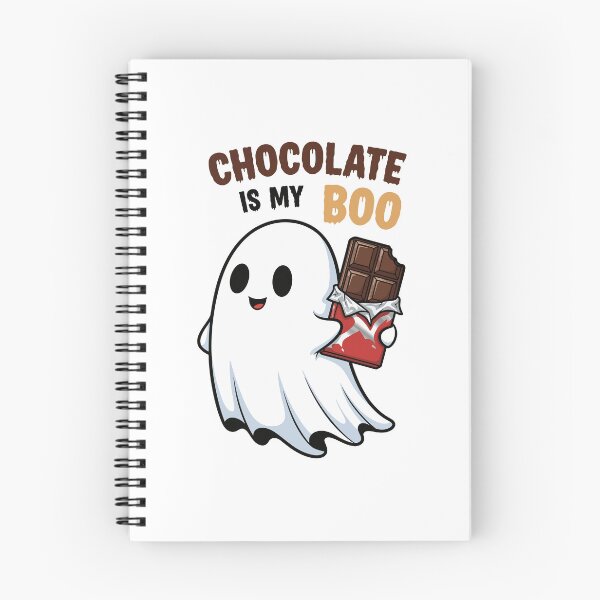 Item preview, Chocolate Is My Boo Cute Halloween Ghost designed and sold by Amir Faysal.