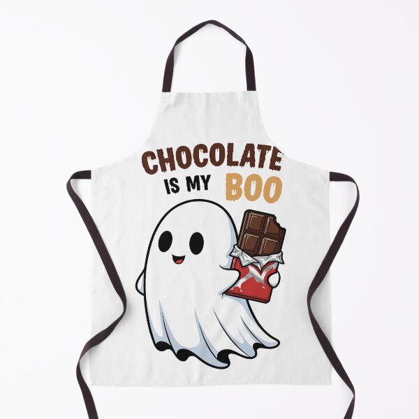 Item preview, Chocolate Is My Boo Cute Halloween Ghost designed and sold by Amir Faysal.