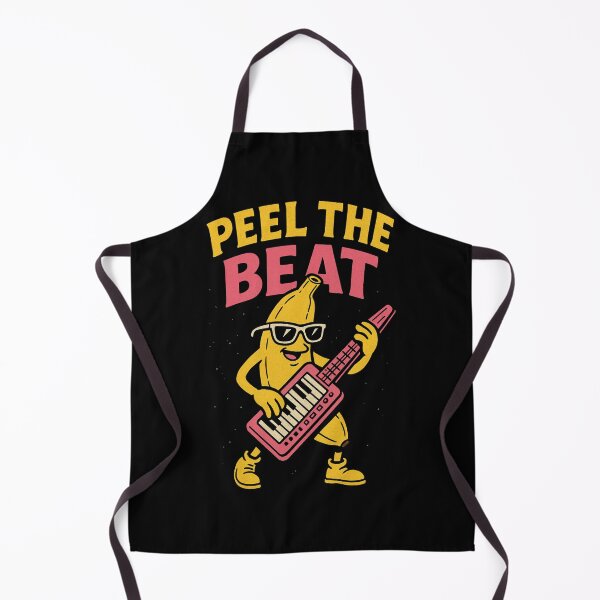 Item preview, Peel The Beat - Funny 80s Synthwave Banana Keytar designed and sold by Dabis26.