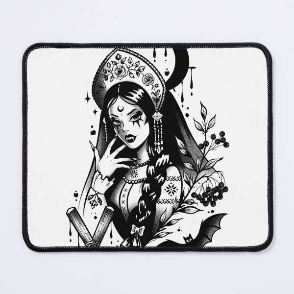 Item preview, Wampir – Dark Slavic Tattoo designed and sold by feedmykraken.