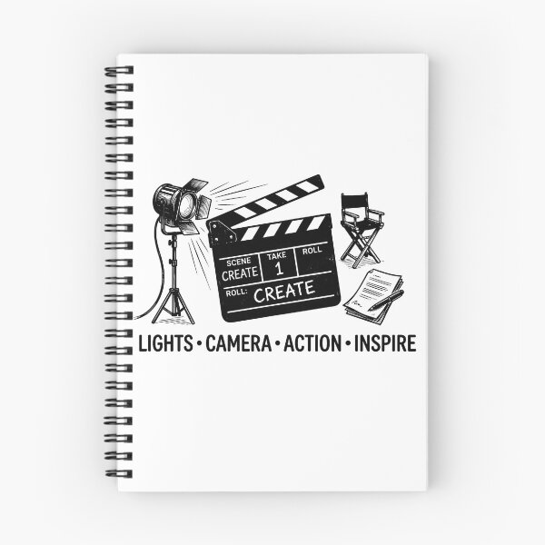 Item preview, Lights Camera Action Inspire designed and sold by cgurtlinger.