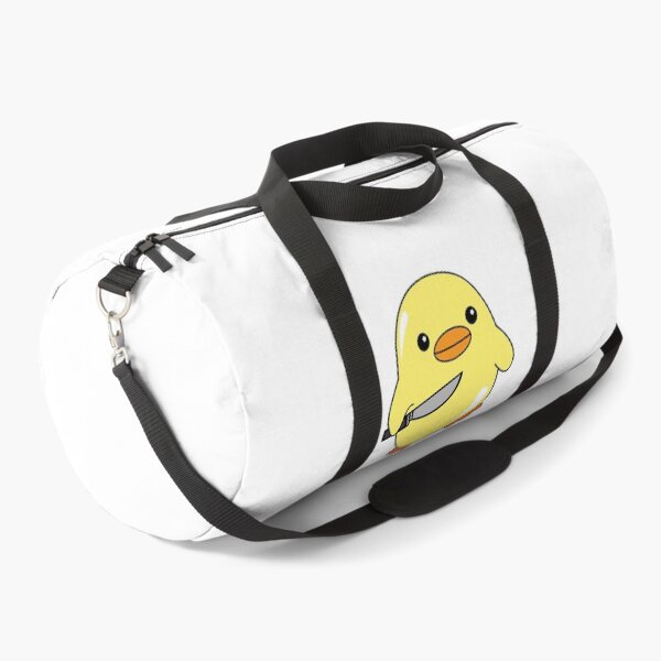 Item preview, Cute Yellow Duck With Knife Funny Meme designed and sold by سله أرت.