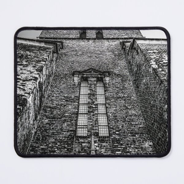 Item preview, Black and White View of Nikolaj Kunsthal in Copenhagen designed and sold by jrtwynam.