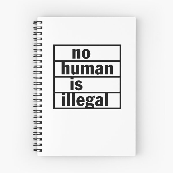 Item preview, No human being is illegal. designed and sold by hard2wear.