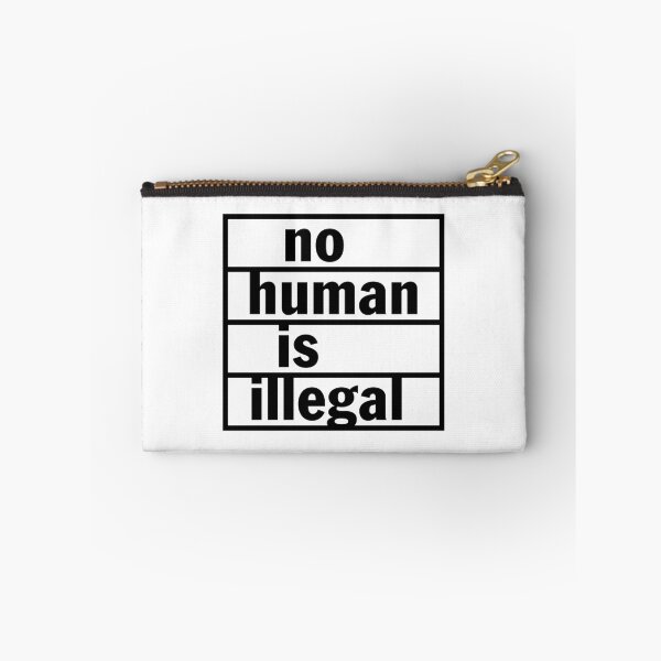Item preview, No human being is illegal. designed and sold by hard2wear.