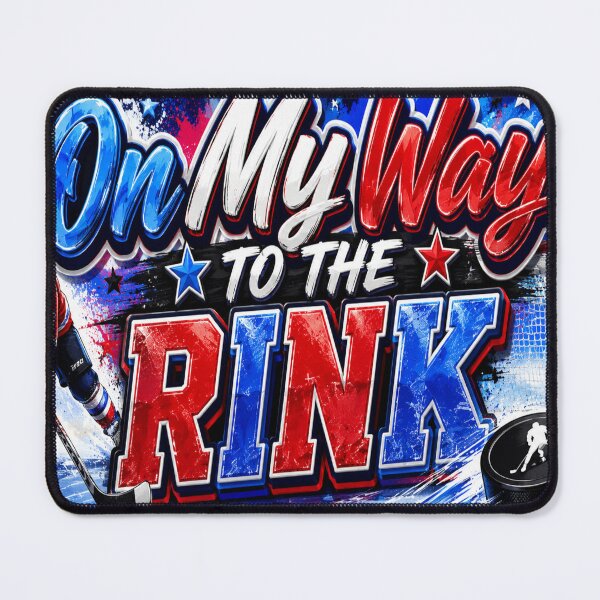Item preview, On My Way To The Rink Hockey Player designed and sold by DazzleKitty.
