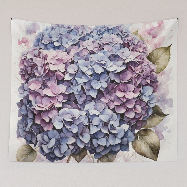 Item preview, Hydrangea Watercolor Painting designed and sold by RawNaturePrints.