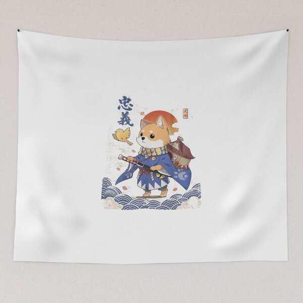 Item preview, Samurai Shiba Inu designed and sold by Gbriel3.