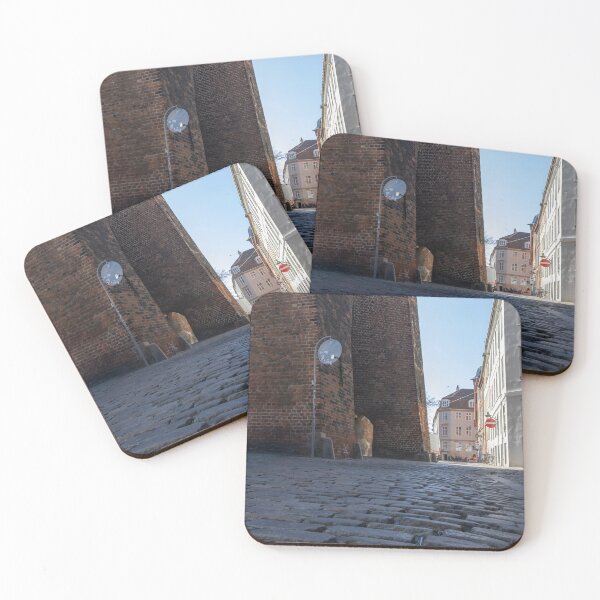 Item preview, Cobblestone Street Beside Nikolaj Kunsthal in Copenhagen designed and sold by jrtwynam.