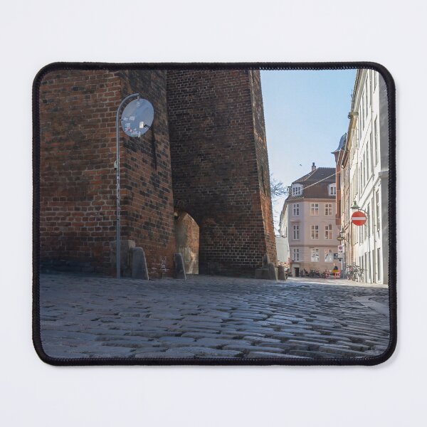 Item preview, Cobblestone Street Beside Nikolaj Kunsthal in Copenhagen designed and sold by jrtwynam.