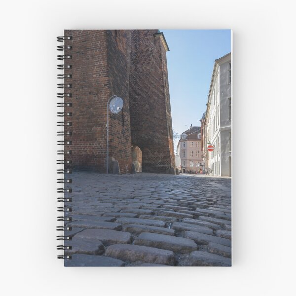 Item preview, Cobblestone Street Beside Nikolaj Kunsthal in Copenhagen designed and sold by jrtwynam.