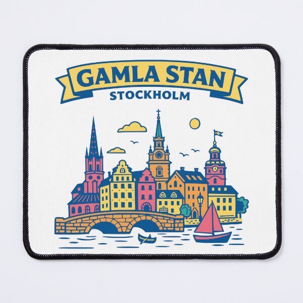 Item preview, Gamla Stan, Stockholm, Sweden designed and sold by Traveldrawings.
