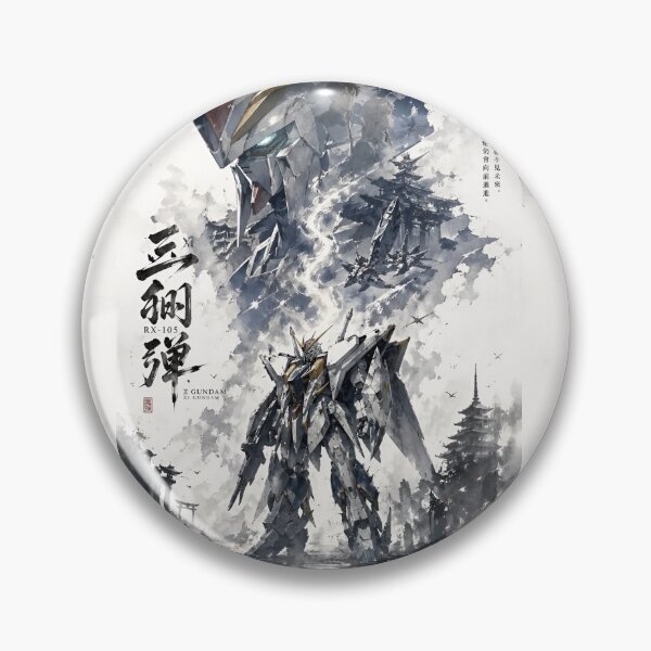 Item preview, RX-105 Ξ (Xi) Gundam | Mobile Suit Gundam Hathaway Ink Wash Mecha Art designed and sold by Dyan4.