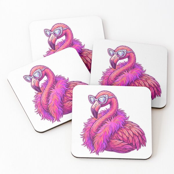 Item preview, Too Glam To Give A Damn Funny Sassy Flamingo designed and sold by ryanguas.
