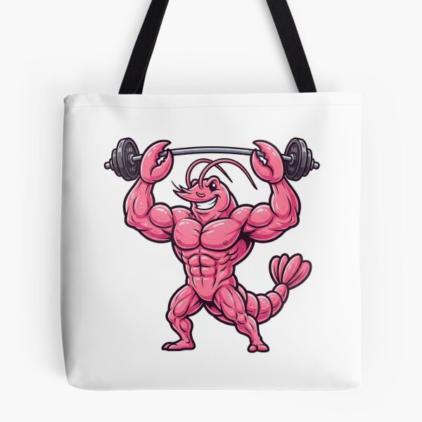 Item preview, Swole Muscular Buff Shrimp designed and sold by YNAMREG.