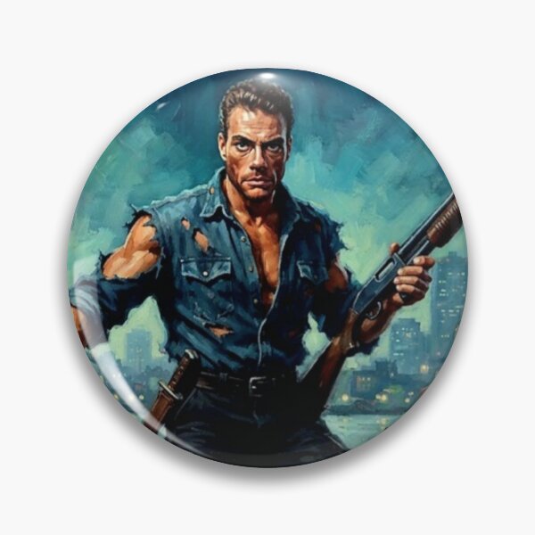 Item preview, Hard Target Retro Action Thriller Tribute Art Poster designed and sold by Art's Diner.