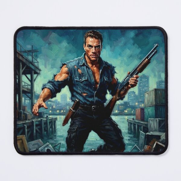 Item preview, Hard Target Retro Action Thriller Tribute Art Poster designed and sold by Art's Diner.