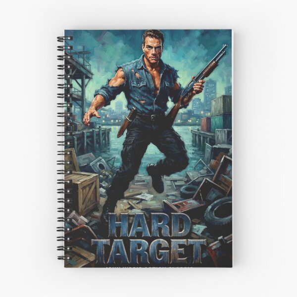Item preview, Hard Target Retro Action Thriller Tribute Art Poster designed and sold by Art's Diner.