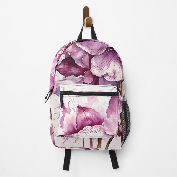 Item preview, Purple Orchid Watercolor Painting designed and sold by RawNaturePrints.