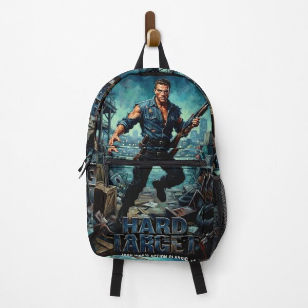 Item preview, Hard Target Retro Action Thriller Tribute Art Poster designed and sold by Art's Diner.