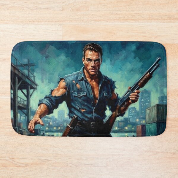 Item preview, Hard Target Retro Action Thriller Tribute Art Poster designed and sold by Art's Diner.