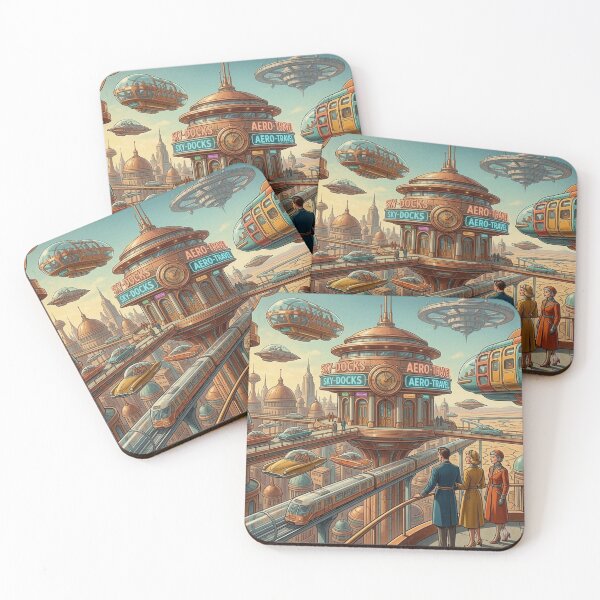 Item preview, Sky Port and Flying Cars designed and sold by snoWorkshop.