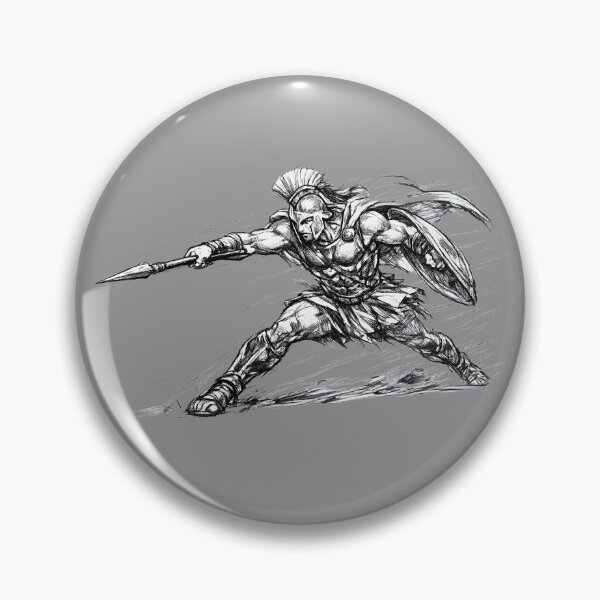 Item preview, Achilles’ Furious Strike – Dynamic Sketch designed and sold by FilBlue.